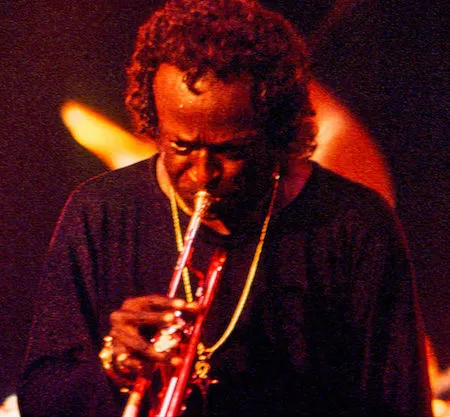 Miles Davis in 1991